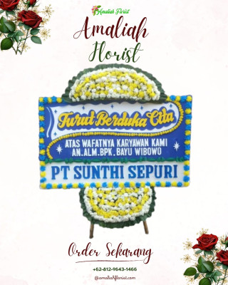 Papan Bunga Duka di Jiput