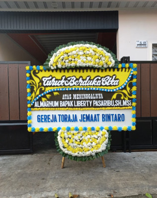 Papan Bunga Duka di Jiput