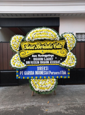 Papan Bunga Duka di Jiput