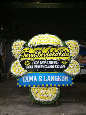 Papan Bunga Duka di Jiput